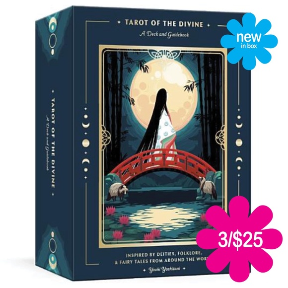 🌸3/$25 “Tarot of the Divine” cards & Guidebook - Picture 2 of 12